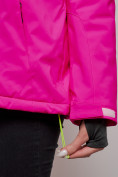 Купить Горнолыжный костюм женский зимний розового цвета 005R, фото 11