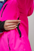 Купить Горнолыжный костюм женский зимний розового цвета 005R, фото 7