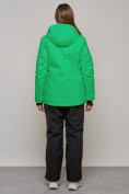 Купить Горнолыжный костюм женский зимний зеленого цвета 005Z, фото 4