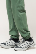 Купить Брюки джоггеры спортивные большого размера мужские зеленого цвета 006Z, фото 15