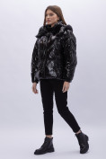 Купить Куртка зимняя женская черного УЦЕНКА цвета 0120Ch, фото 2