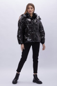 Купить Куртка зимняя женская черного УЦЕНКА цвета 0120Ch, фото 3