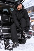 Купить Мужской горнолыжный костюм черного цвета 0122Ch, фото 9