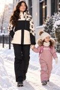 Купить Женский горнолыжный костюм черного цвета 0127Ch, фото 5
