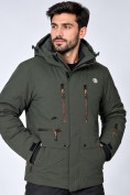 Купить Мужской горнолыжный костюм цвета хаки 0128Kh, фото 7