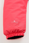 Купить Куртка демисезонная подростковая для девочки розового цвета 016-2R, фото 6