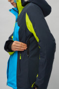 Купить Горнолыжный костюм женский салатового цвета 02011Sl, фото 11
