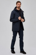 Купить Спортивный костюм мужской softshell темно-синего цвета 02018-1TS, фото 2