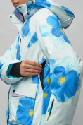 Купить Горнолыжный костюм женский голубого цвета 020231Gl, фото 12