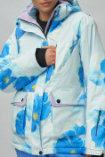 Купить Горнолыжный костюм женский синего цвета 020231S, фото 12