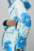 Купить Горнолыжный костюм женский синего цвета 020231S, фото 13