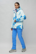 Купить Горнолыжный костюм женский синего цвета 020231S, фото 2