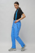 Купить Горнолыжный костюм женский синего цвета 020231S, фото 20