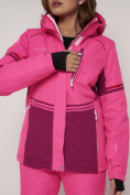 Купить Горнолыжный костюм женский розового цвета 021530R, фото 10
