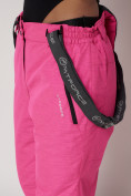 Купить Горнолыжный костюм женский розового цвета 021530R, фото 24