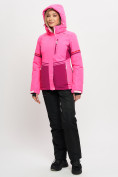 Купить Горнолыжный костюм MTFORCE женский розового цвета 02153R, фото 4