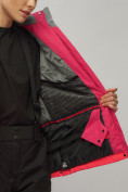 Купить Горнолыжный костюм женский розового цвета 02201R, фото 18
