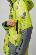 Купить Горнолыжный костюм женский салатового цвета 02216Sl, фото 12