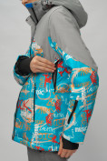 Купить Горнолыжный костюм женский синего цвета 02252S, фото 12