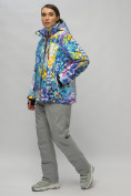 Купить Горнолыжный костюм женский большого размера разноцветного цвета 02270Rz, фото 2