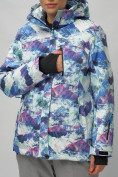 Купить Горнолыжный костюм женский большого размера разноцветного цвета 02270S, фото 11