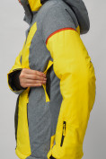 Купить Горнолыжный костюм женский желтого цвета 02272-2J, фото 10