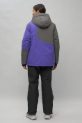 Купить Горнолыжный костюм женский большого размера фиолетового цвета 02278F, фото 4