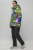 Купить Горнолыжный костюм женский большого размера разноцветный 02278Rz, фото 2