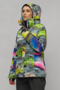 Купить Горнолыжный костюм женский большого размера разноцветный 02278Rz, фото 7