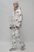 Купить Горнолыжный костюм женский бирюзового цвета 02302-1Br, фото 2
