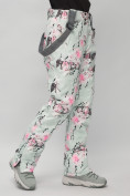 Купить Горнолыжный костюм женский бирюзового цвета 02302-1Br, фото 25