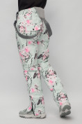 Купить Горнолыжный костюм женский бирюзового цвета 02302-1Br, фото 27