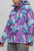 Купить Горнолыжный костюм женский фиолетового цвета 02302-1F, фото 10