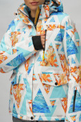 Купить Горнолыжный костюм женский голубого цвета 02302-1Gl, фото 11