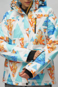 Купить Горнолыжный костюм женский голубого цвета 02302-1Gl, фото 13