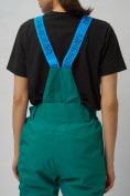 Купить Горнолыжный костюм женский бирюзового цвета 02302Br, фото 29