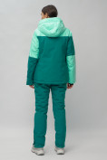 Купить Горнолыжный костюм женский бирюзового цвета 02302Br, фото 4
