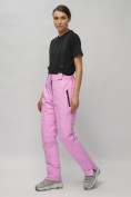 Купить Горнолыжный костюм женский фиолетового цвета 02302F, фото 22
