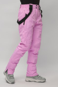 Купить Горнолыжный костюм женский фиолетового цвета 02302F, фото 28