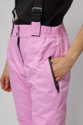 Купить Горнолыжный костюм женский фиолетового цвета 02302F, фото 31