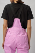 Купить Горнолыжный костюм женский фиолетового цвета 02302F, фото 32