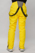 Купить Горнолыжный костюм женский желтого цвета 02302J, фото 30