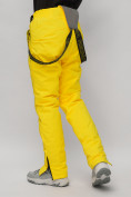 Купить Горнолыжный костюм женский желтого цвета 02302J, фото 31