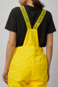 Купить Горнолыжный костюм женский желтого цвета 02302J, фото 33