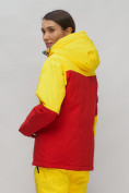 Купить Горнолыжный костюм женский желтого цвета 02302J, фото 8