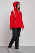 Купить Горнолыжный костюм женский зимний красного цвета 02305Kr, фото 3