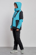 Купить Горнолыжный костюм женский зимний голубого цвета 02306Gl, фото 6