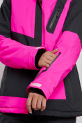 Купить Горнолыжный костюм женский зимний розового цвета 02306R, фото 8