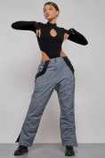 Купить Горнолыжный костюм женский зимний фиолетового цвета 02316F, фото 21
