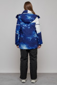 Купить Горнолыжный костюм женский зимний синего цвета 02321S, фото 8